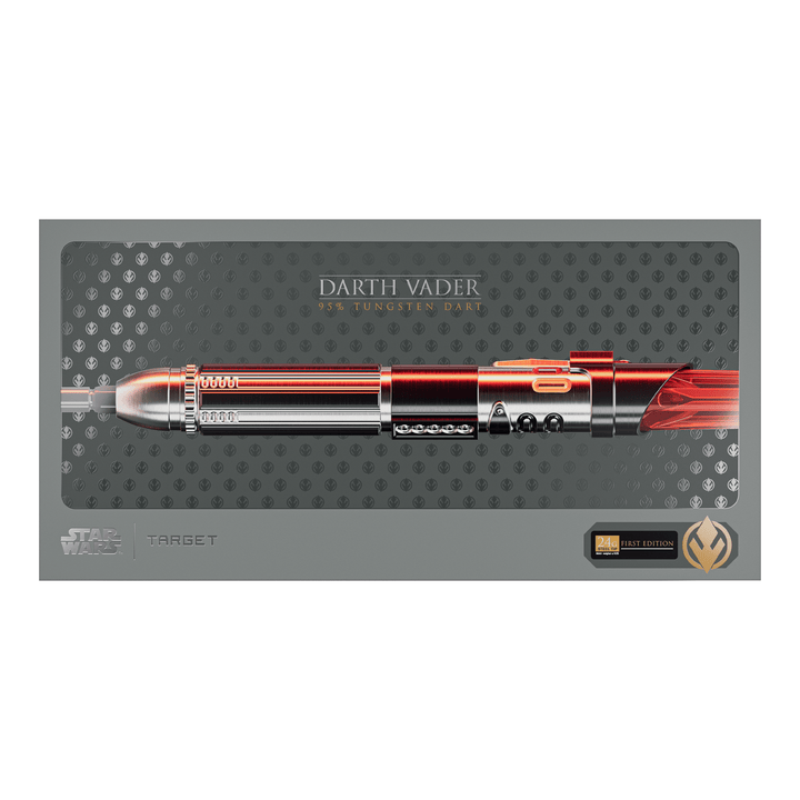 Target Star Wars Darth Vader Lightsaber First Edition Swiss Point - 95% Tungsten Steel Tip Darts 24 Grams Darts