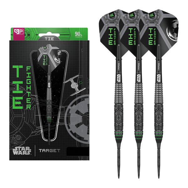 Target Star Wars Tie Fighter Swiss Point - 90% Tungsten Steel Tip Darts 23 Grams Darts