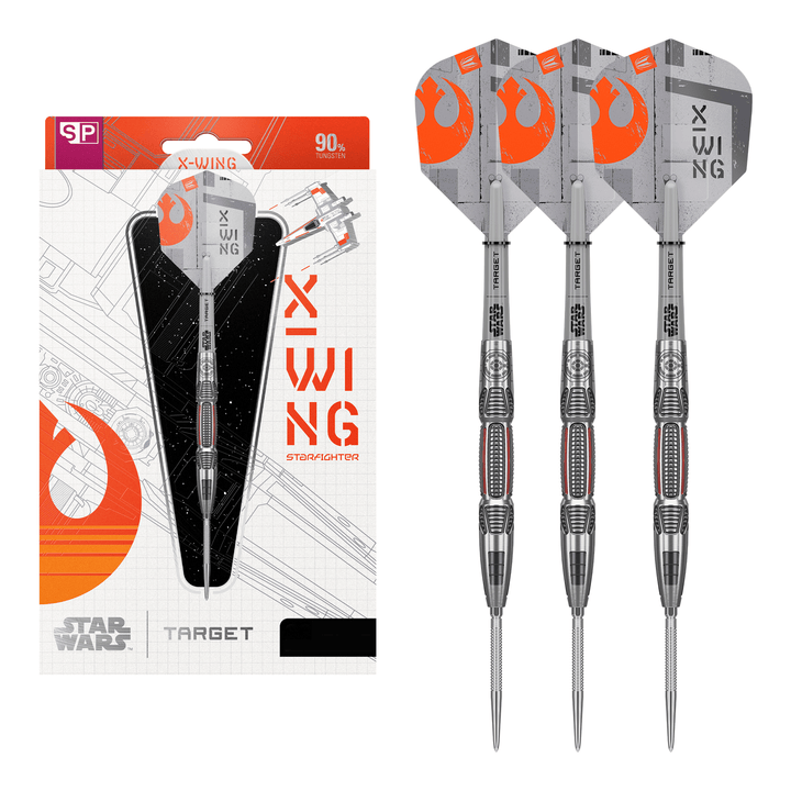 Target Star Wars X-Wing Swiss Point - 90% Tungsten Steel Tip Darts 22 Grams Darts