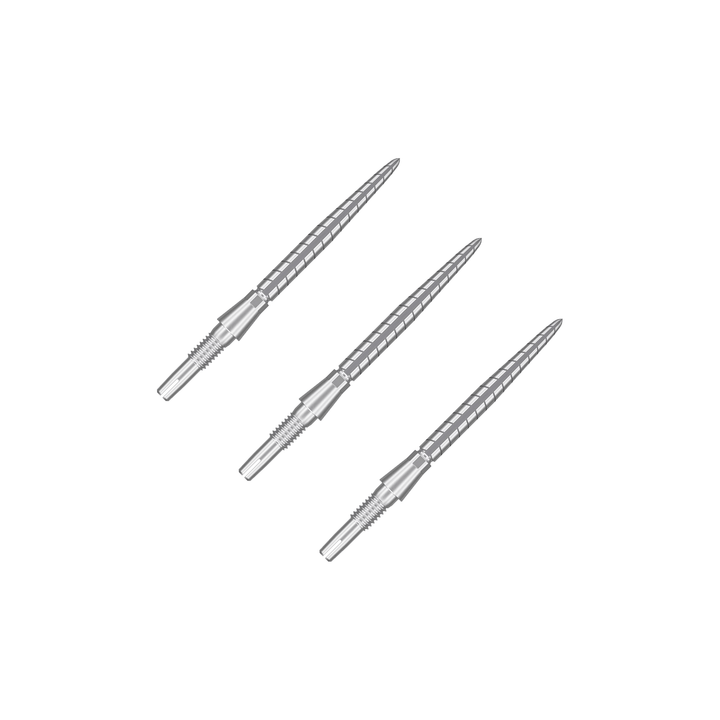Target Storm Quartz - Swiss Dart Points 26mm / Silver Accessories