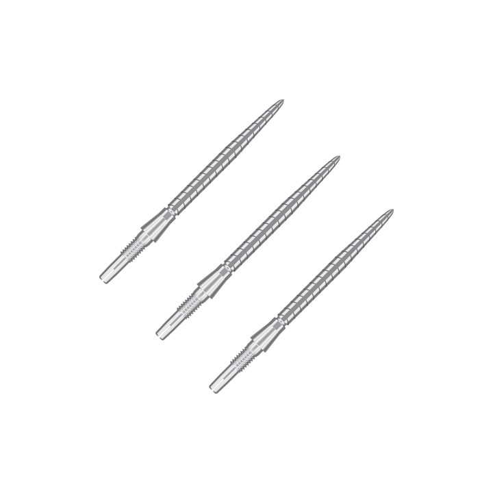 Target Storm Quartz - Swiss Dart Points 30mm / Silver Accessories