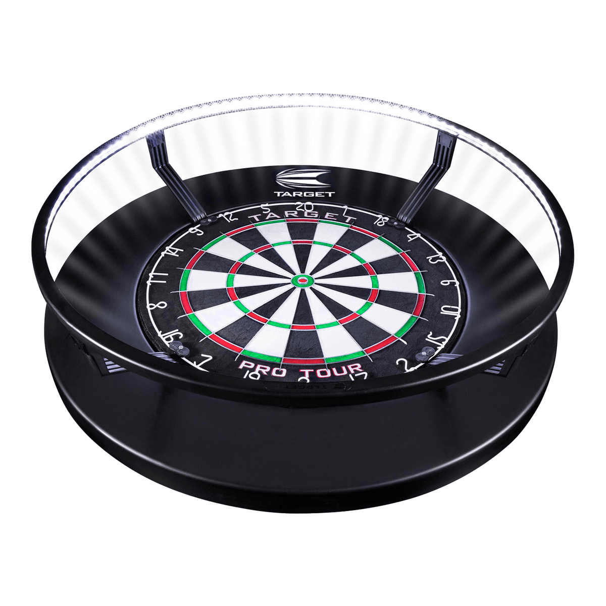 Target Tor Dartboard, Surround & Corona Light Bundle Dartboard Bundles
