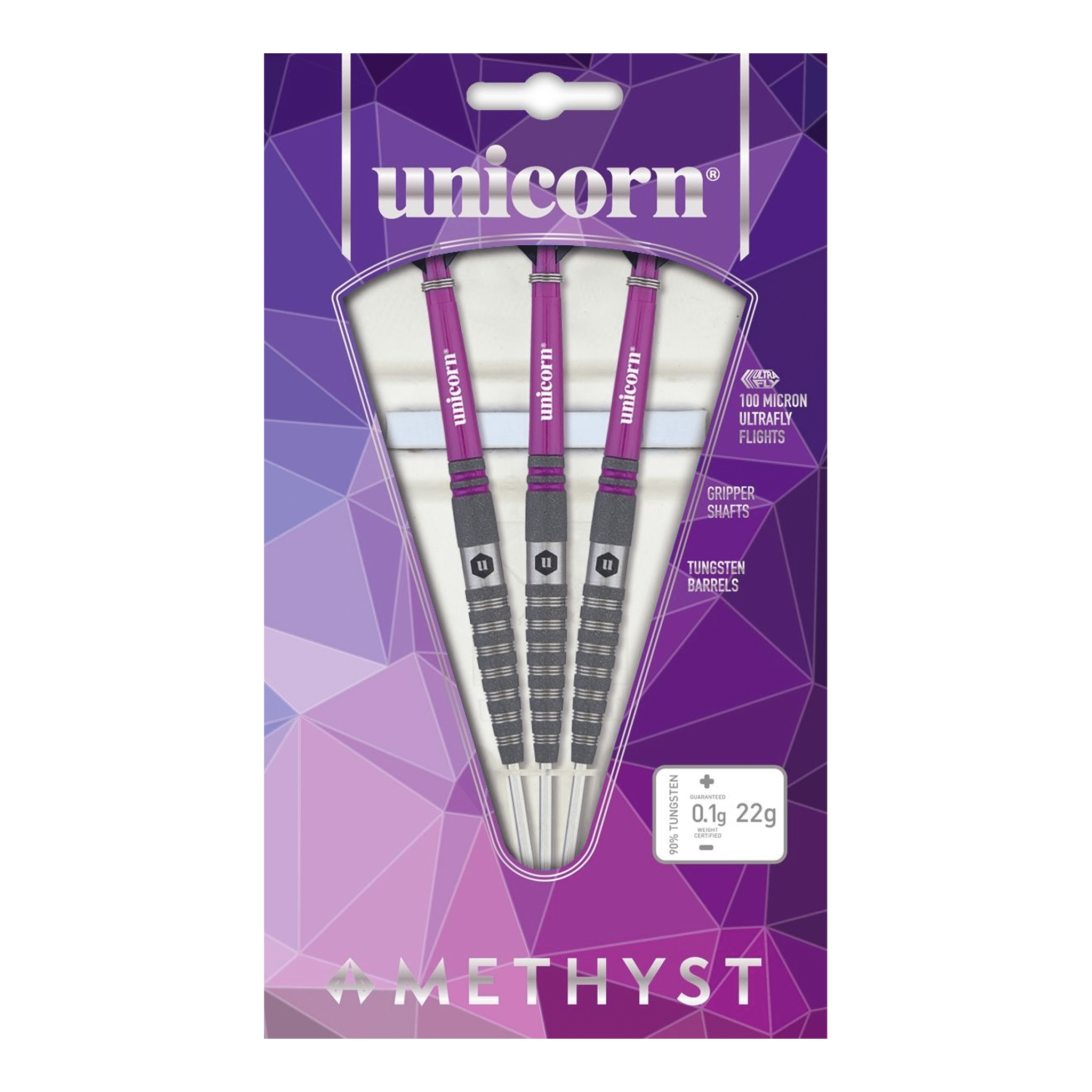 Unicorn Amethyst 4 - 90% Tungsten Steel Tip Darts Darts