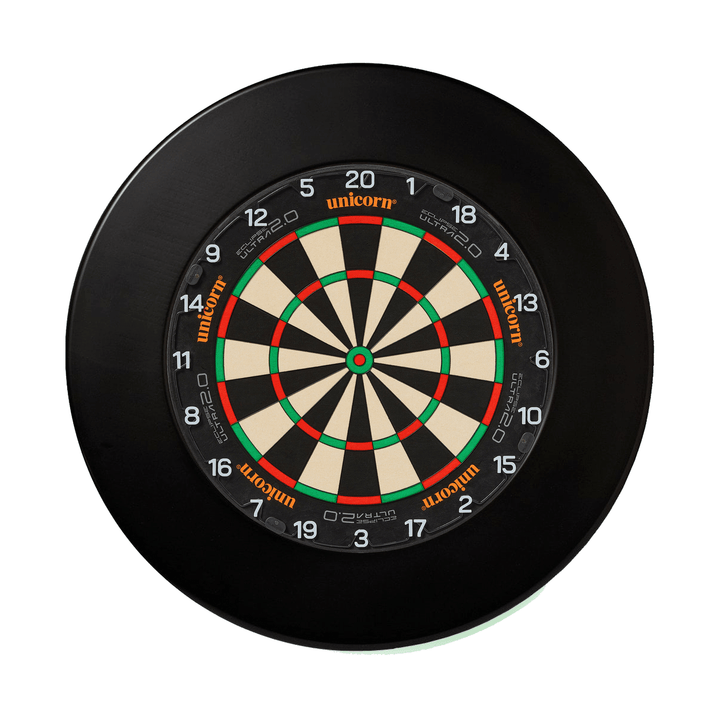 Unicorn Eclipse Ultra Dartboard & Professional Surround Bundle Ultra 2.0 / Black Boards
