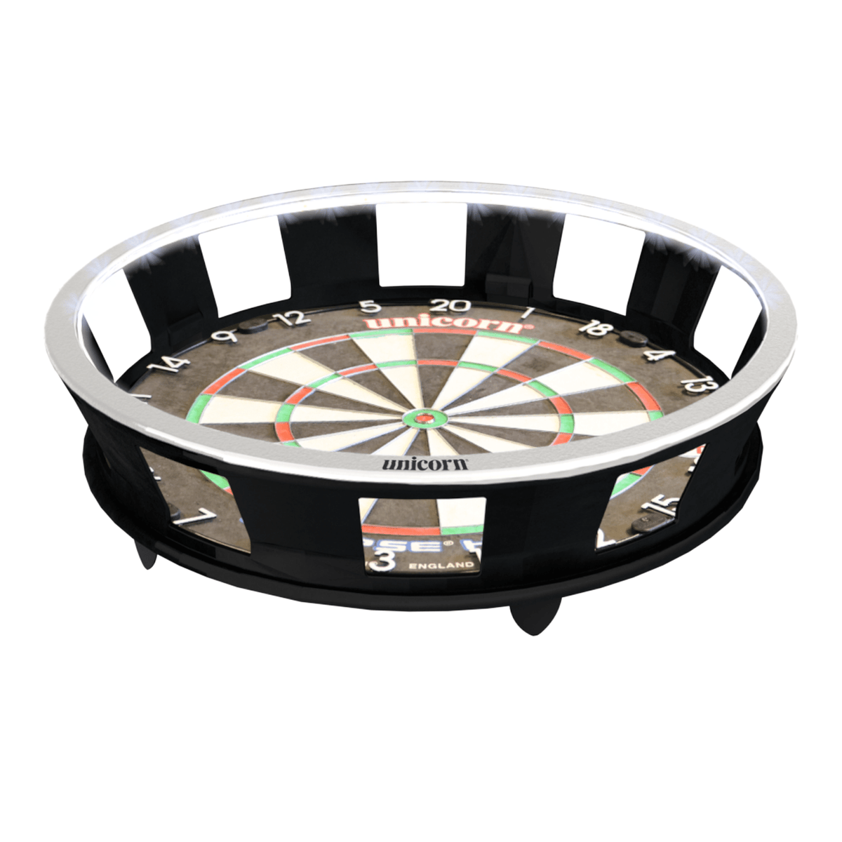 Unicorn Eclipse Ultra Dartboard & Surround & Light Bundle Dartboard Bundles
