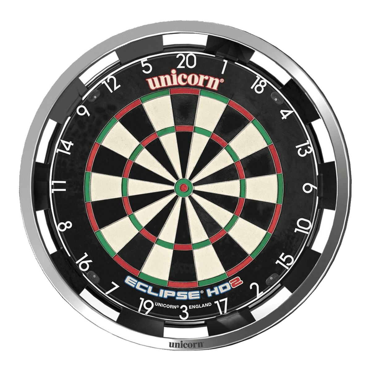 Unicorn Eclipse Ultra Dartboard & Surround & Light Bundle Dartboard Bundles