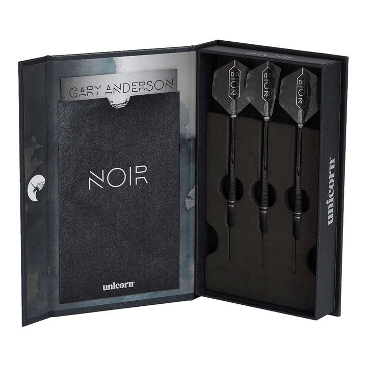 Unicorn Gary Anderson Noir Phase 6 - 90% Tungsten Steel Tip Darts Darts