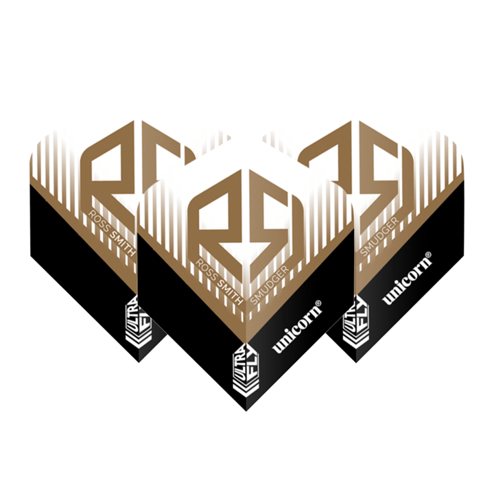 Unicorn Ross Smith - Ultrafly 100 Dart Flights AR1 / Black Flights