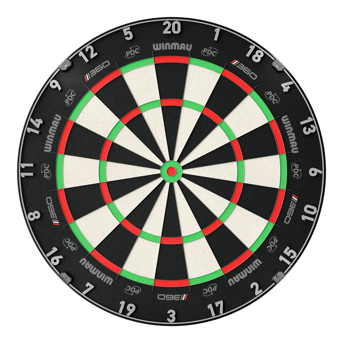 Winmau Blade 360 Dartboard, Surround & Plasma Light Bundle Dartboard Bundles