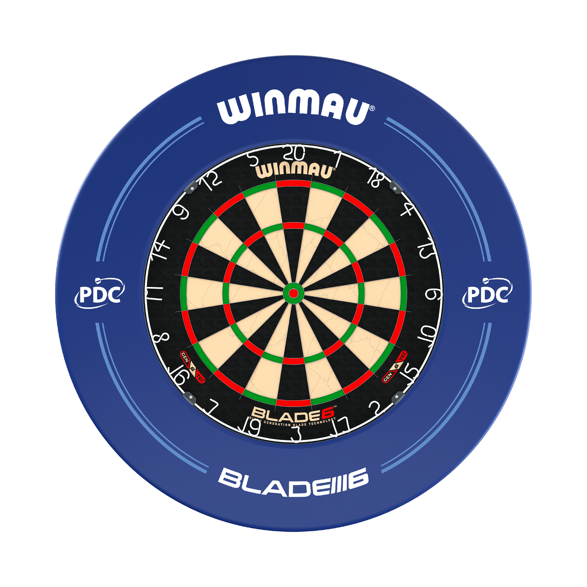 Winmau Blade 6 Dartboard & Surround Bundle Blade 6 / PDC Blue Boards