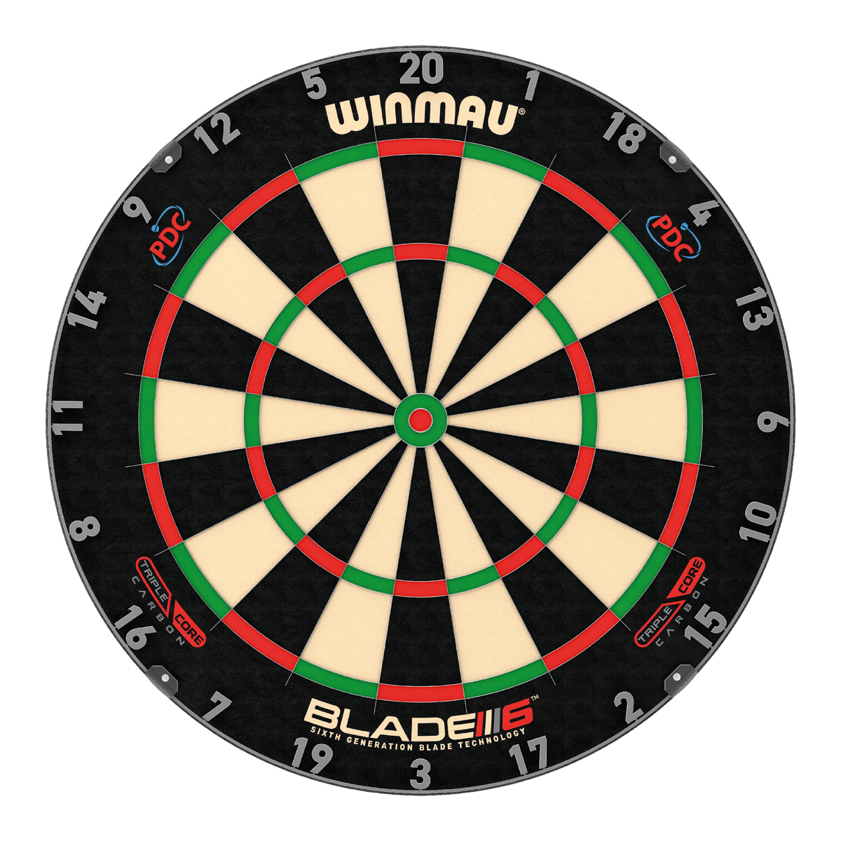 Winmau Blade 6 Triple Core Dartboard & Surround Bundle Dartboard Bundles