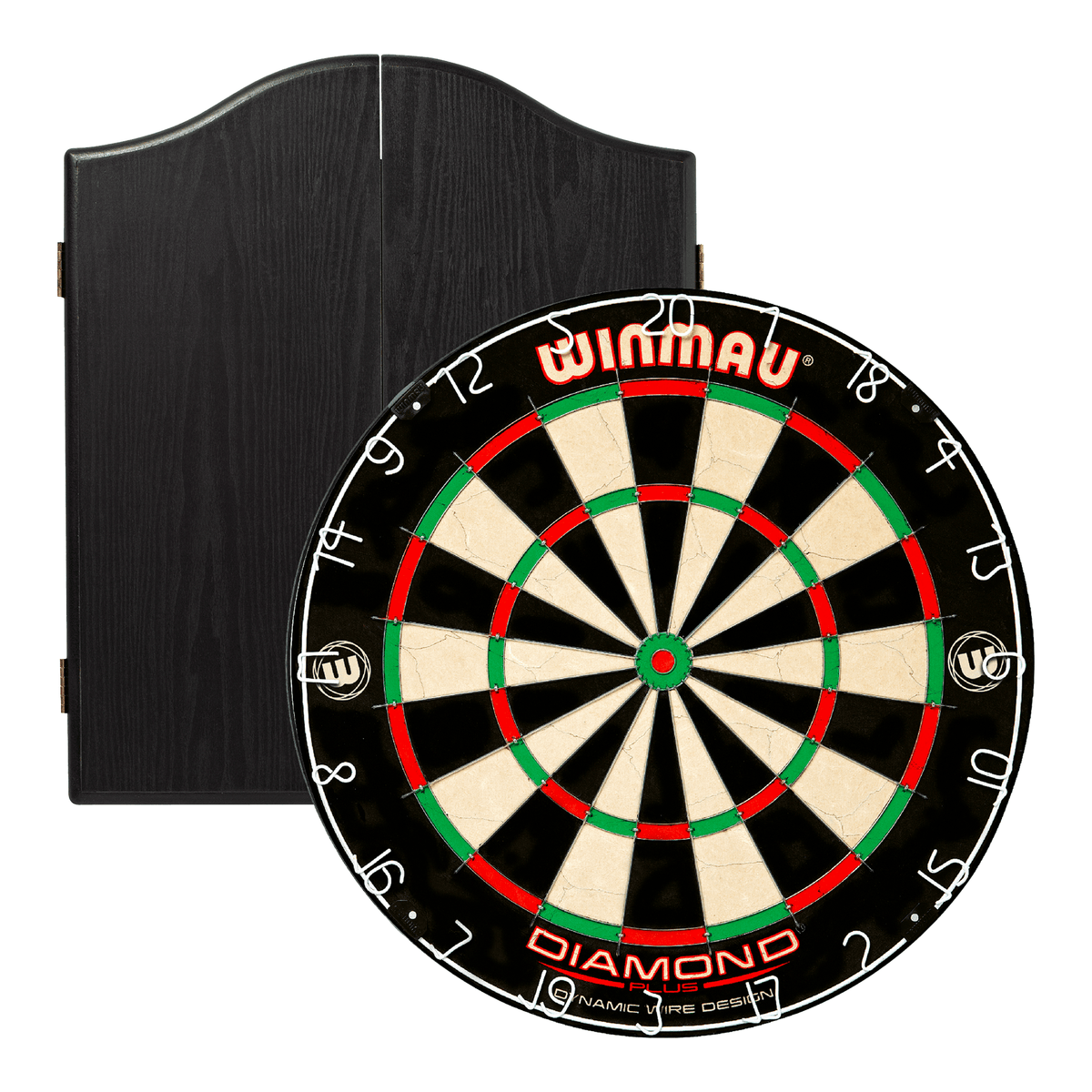 Winmau Diamond Plus Dartboard & Cabinet Bundle Dartboard Bundles