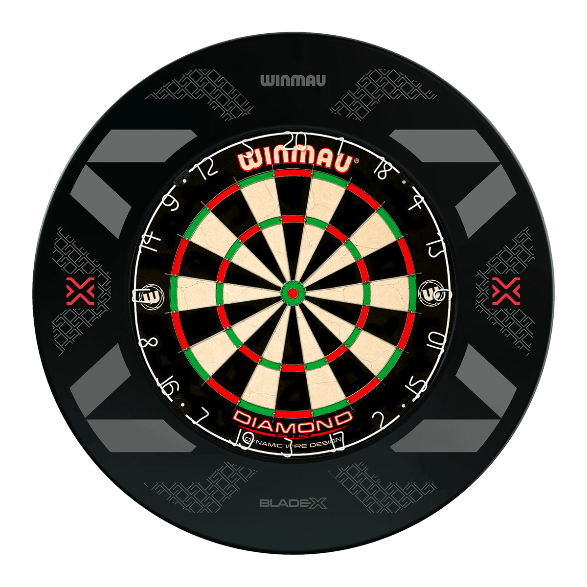 Winmau Diamond Plus Dartboard & Surround Bundle Dartboard Bundles