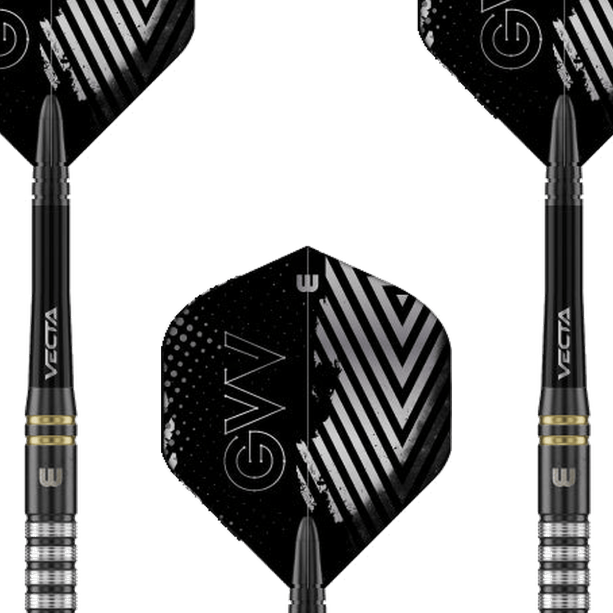 Winmau Gian Van Veen TS Switch Point - 90% Tungsten Steel Tip Darts Darts