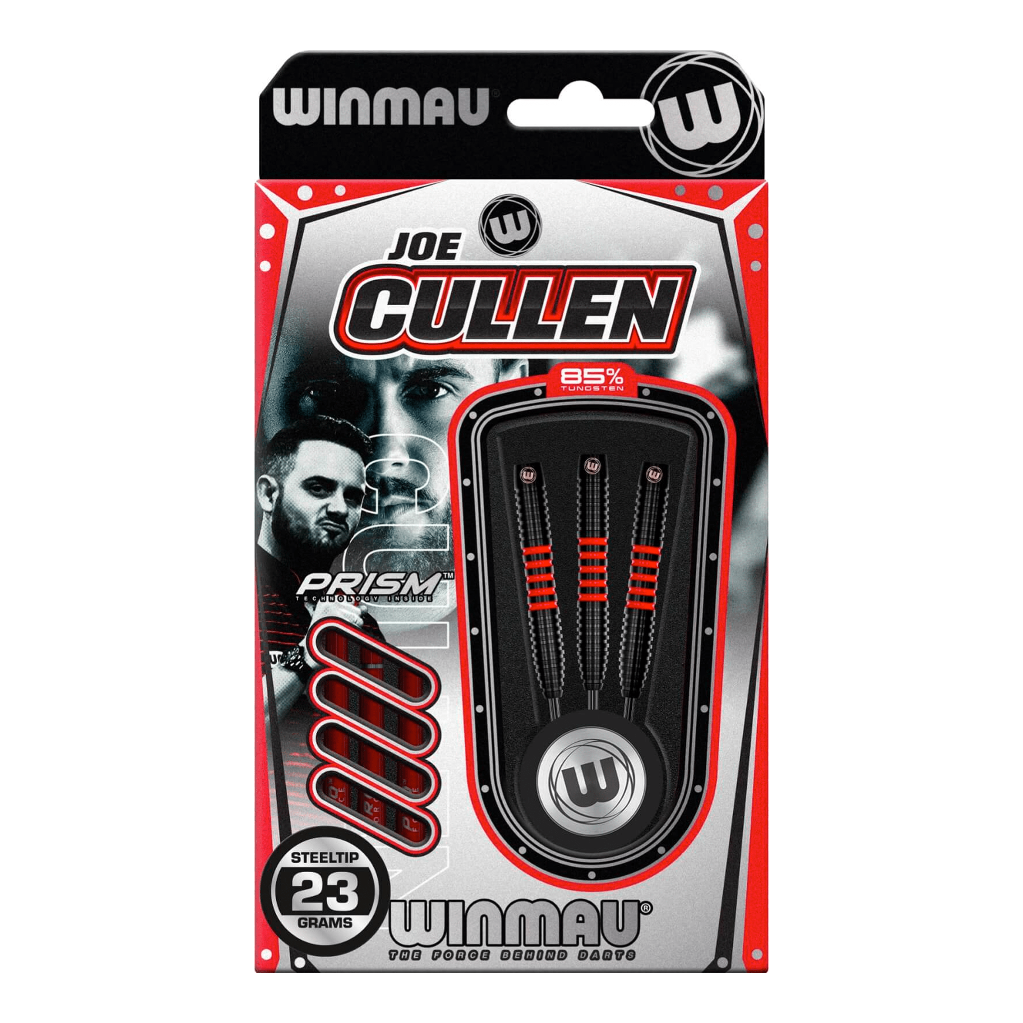 Winmau Joe Cullen Pro Series - 85% Tungsten Steel Tip Darts Darts