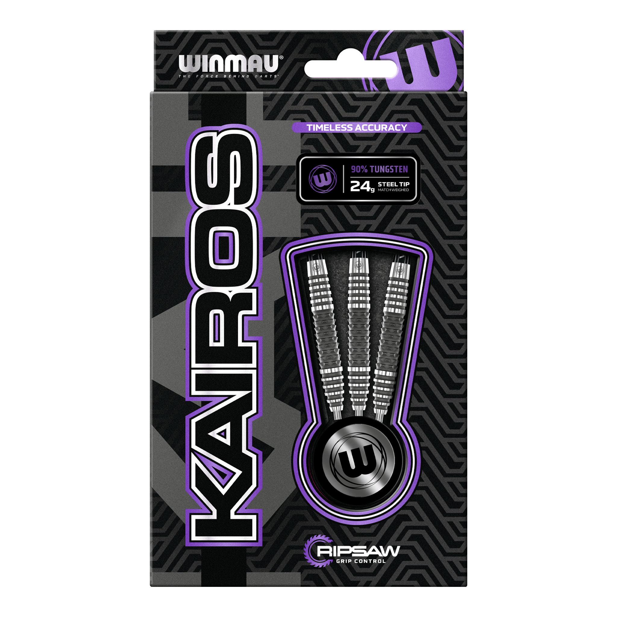Winmau Kairos 2 - 90% Tungsten Steel Tip Darts Darts