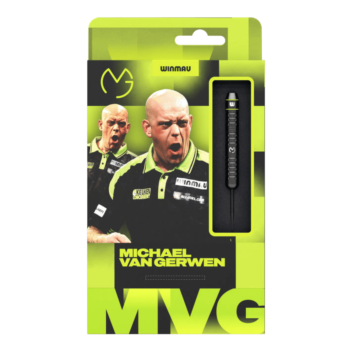 Winmau Michael Van Gerwen Core - Brass Barrel Steel Tip Darts 21 Grams Darts