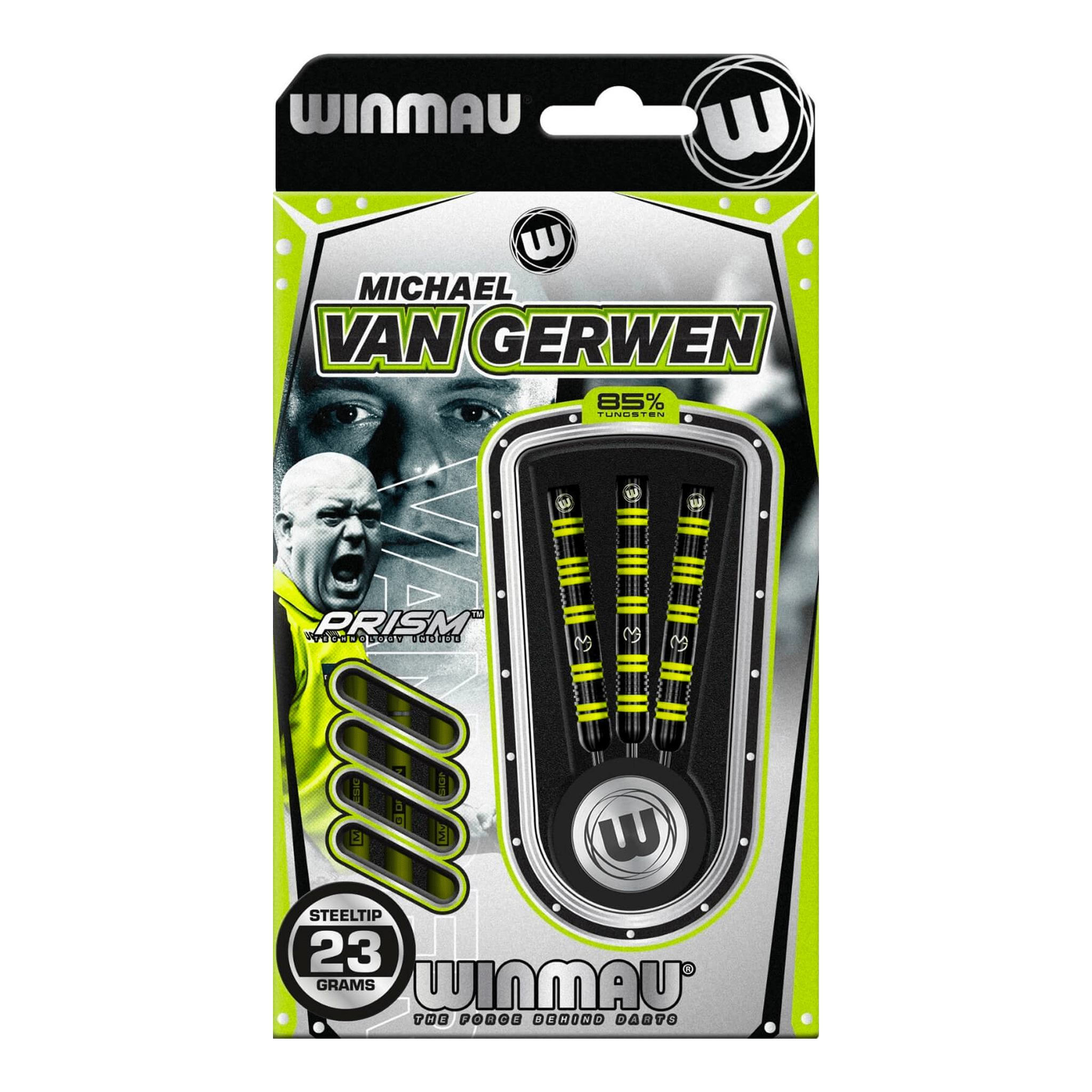 Winmau MVG Pro Series - 85% Tungsten Steel Tip Darts Darts