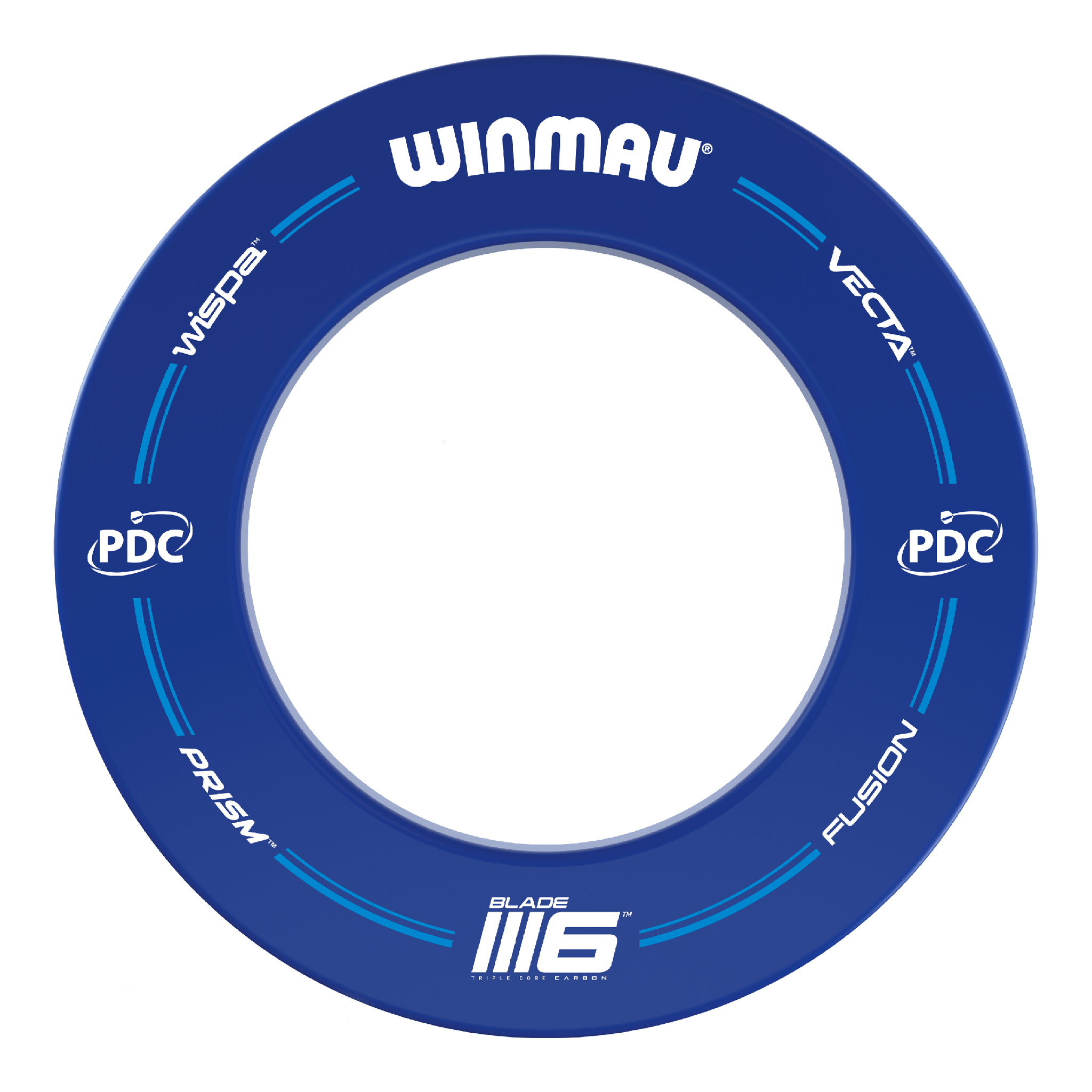 Winmau PDC Dartboard & Surround Darts Set - Complete Darts Set Boards