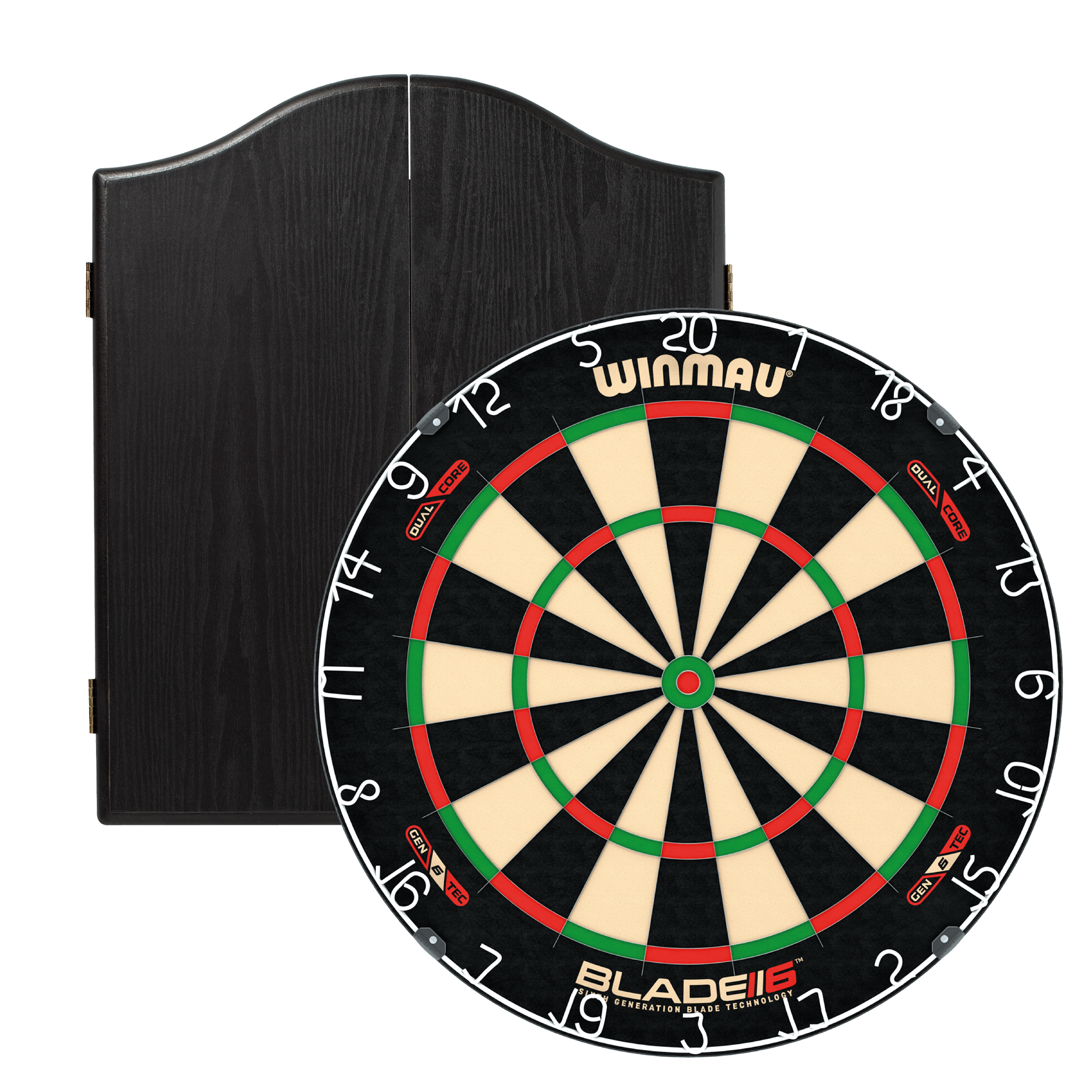 Darts Online Winmau Blade 6 & Cabinet Bundle Blade 6 Dual Core / Black Boards