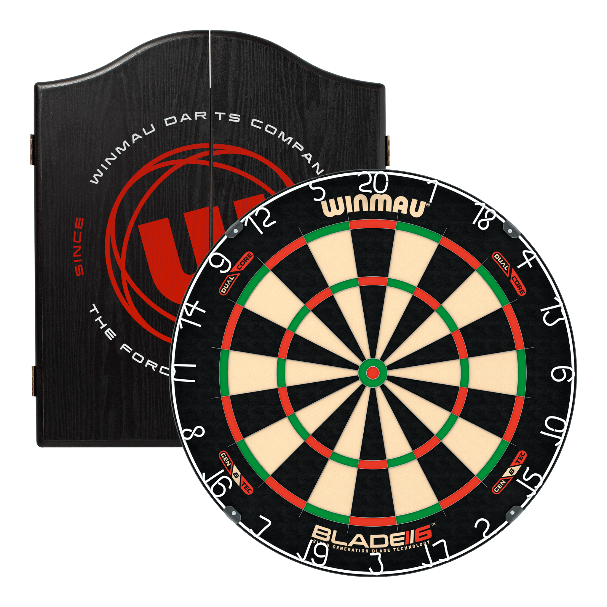 Darts Online Winmau Blade 6 & Cabinet Bundle Blade 6 Dual Core / Logo Boards