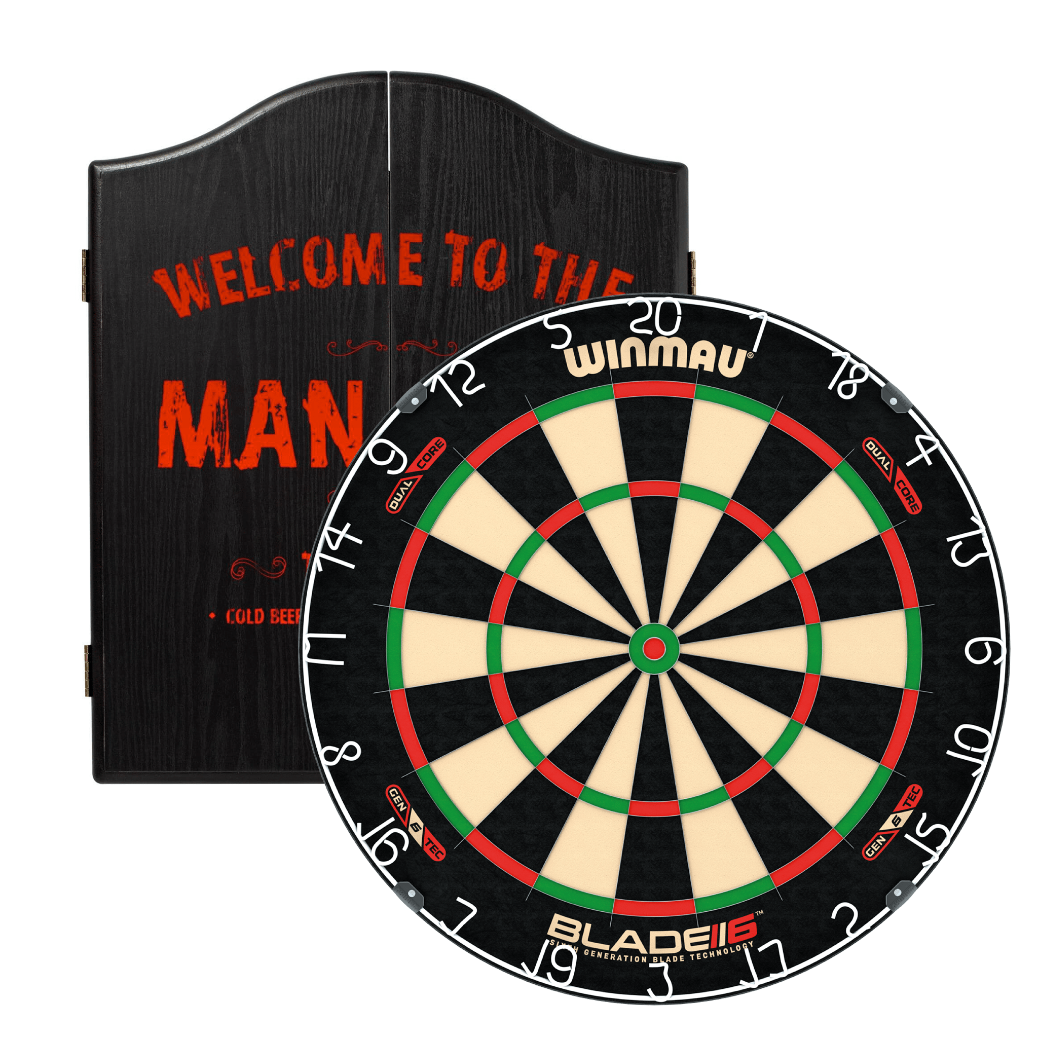 Darts Online Winmau Blade 6 & Cabinet Bundle Blade 6 Dual Core / Man Cave Boards