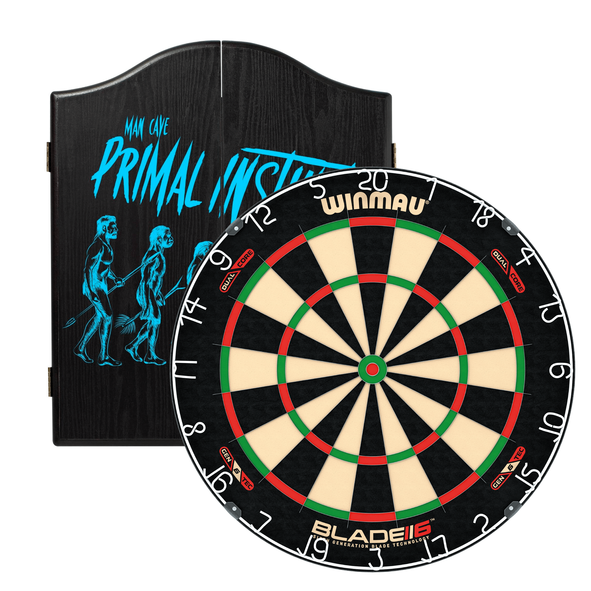 Darts Online Winmau Blade 6 & Cabinet Bundle Blade 6 Dual Core / Primal Instinct Boards