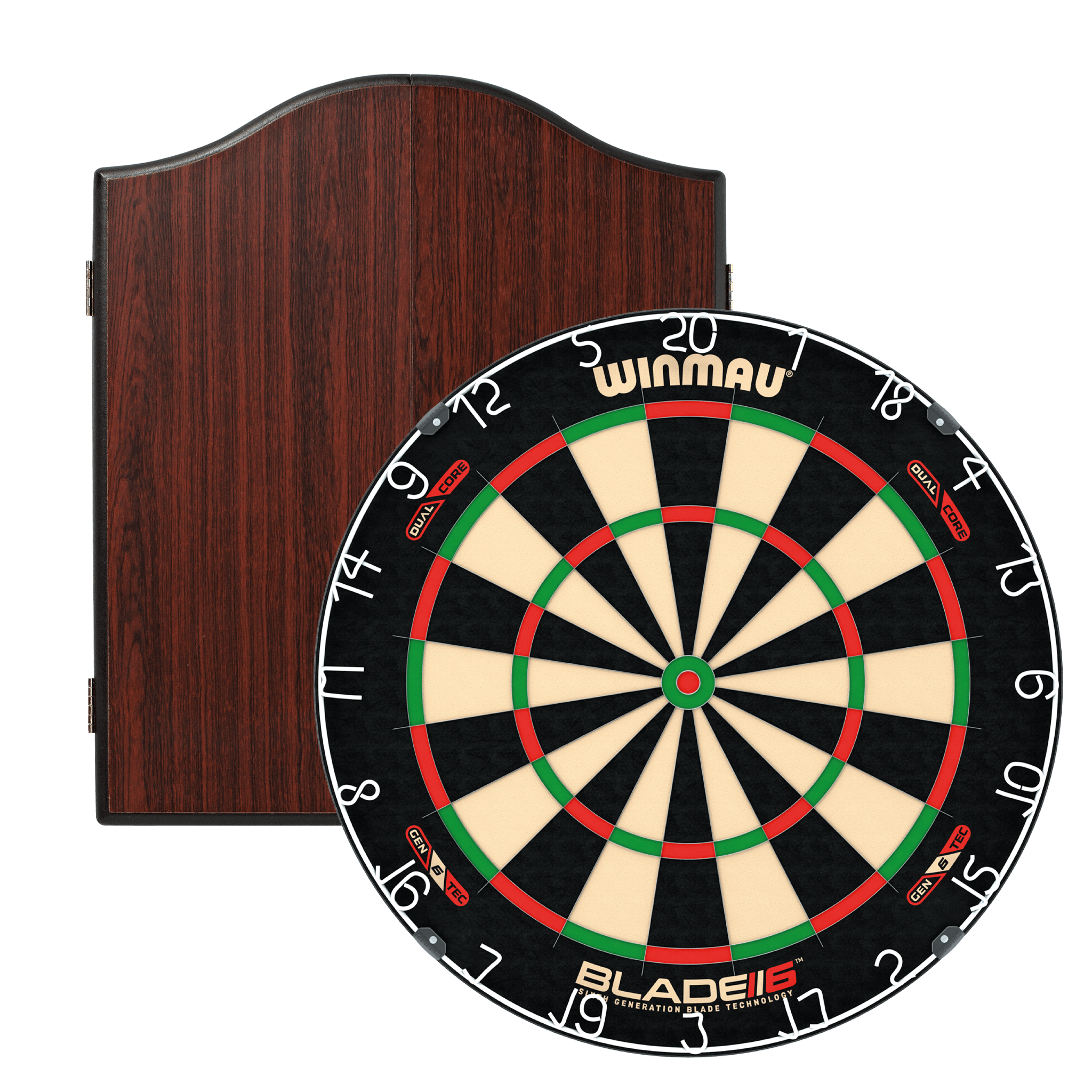 Darts Online Winmau Blade 6 & Cabinet Bundle Blade 6 Dual Core / Rosewood Boards