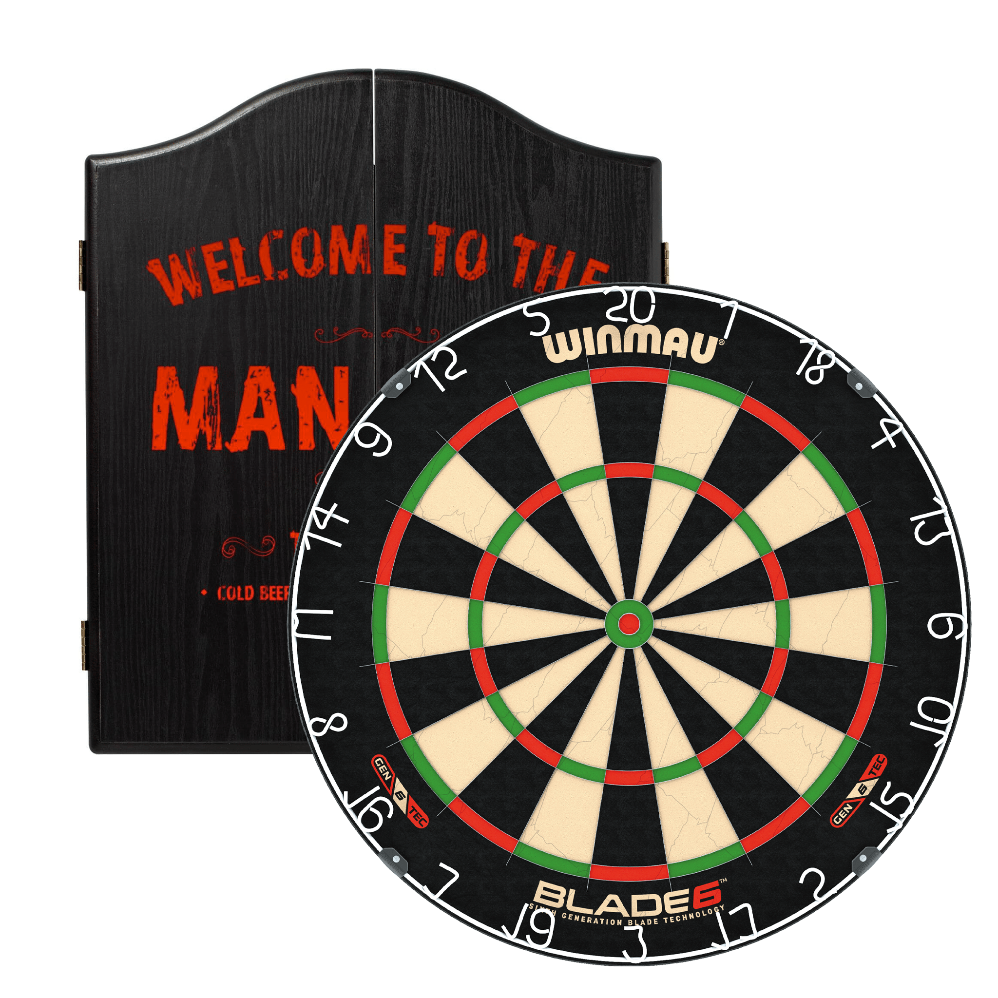 Darts Online Winmau Blade 6 & Cabinet Bundle Blade 6 / Man Cave Boards