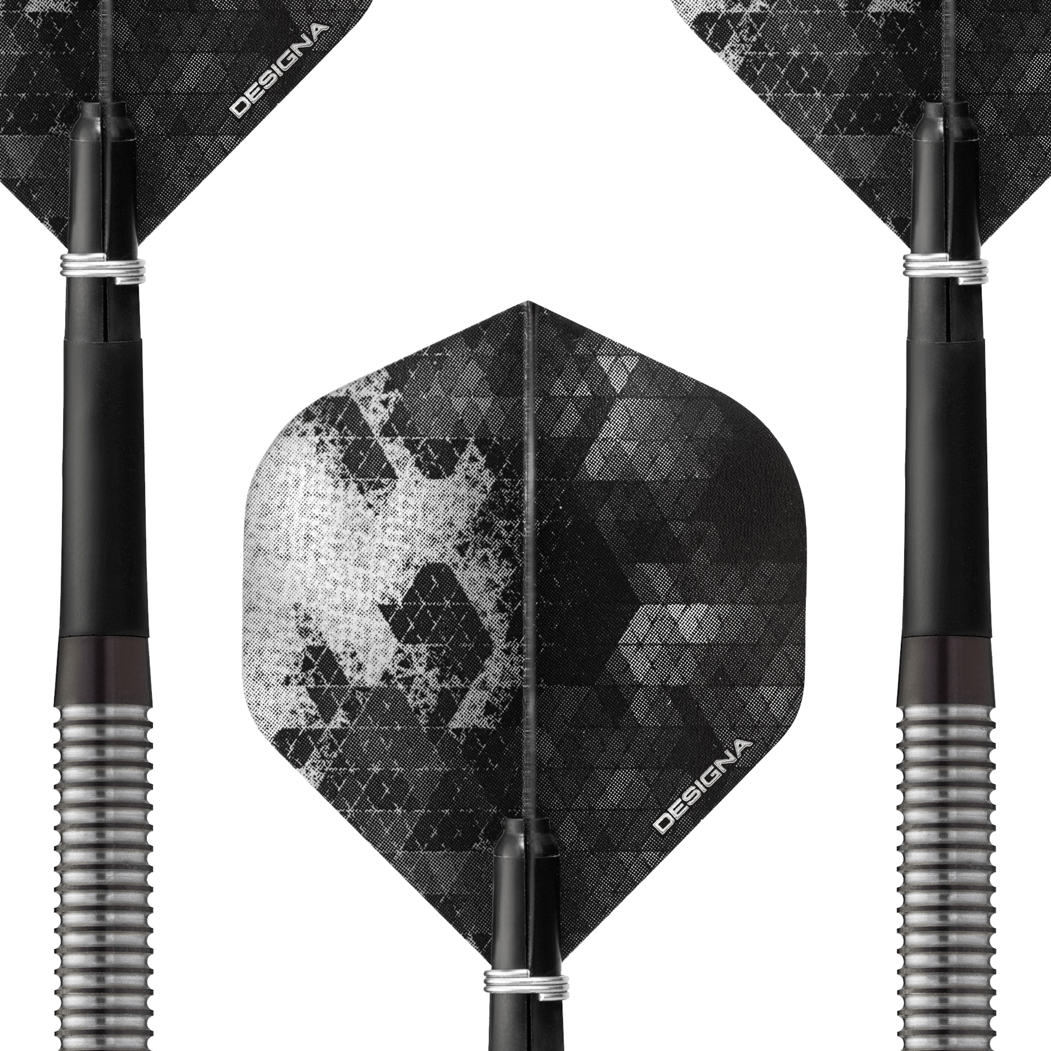 Designa Black Shadow V2 M1 - 90% Tungsten Steel Tip Darts Darts