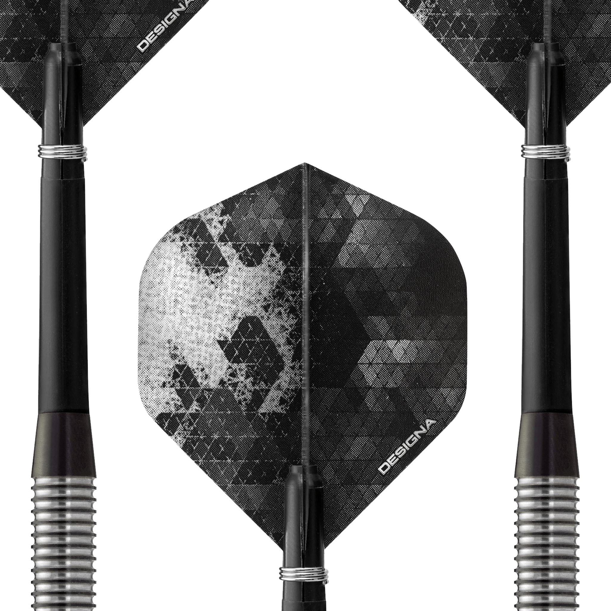 Designa Black Shadow V2 M3 - 90% Tungsten Steel Tip Darts Darts