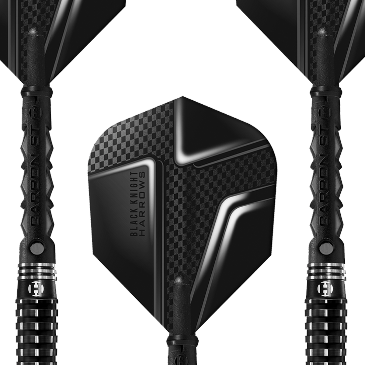 Buy Harrows Black Knight 90 Tungsten Steel Tip Darts from Darts Online