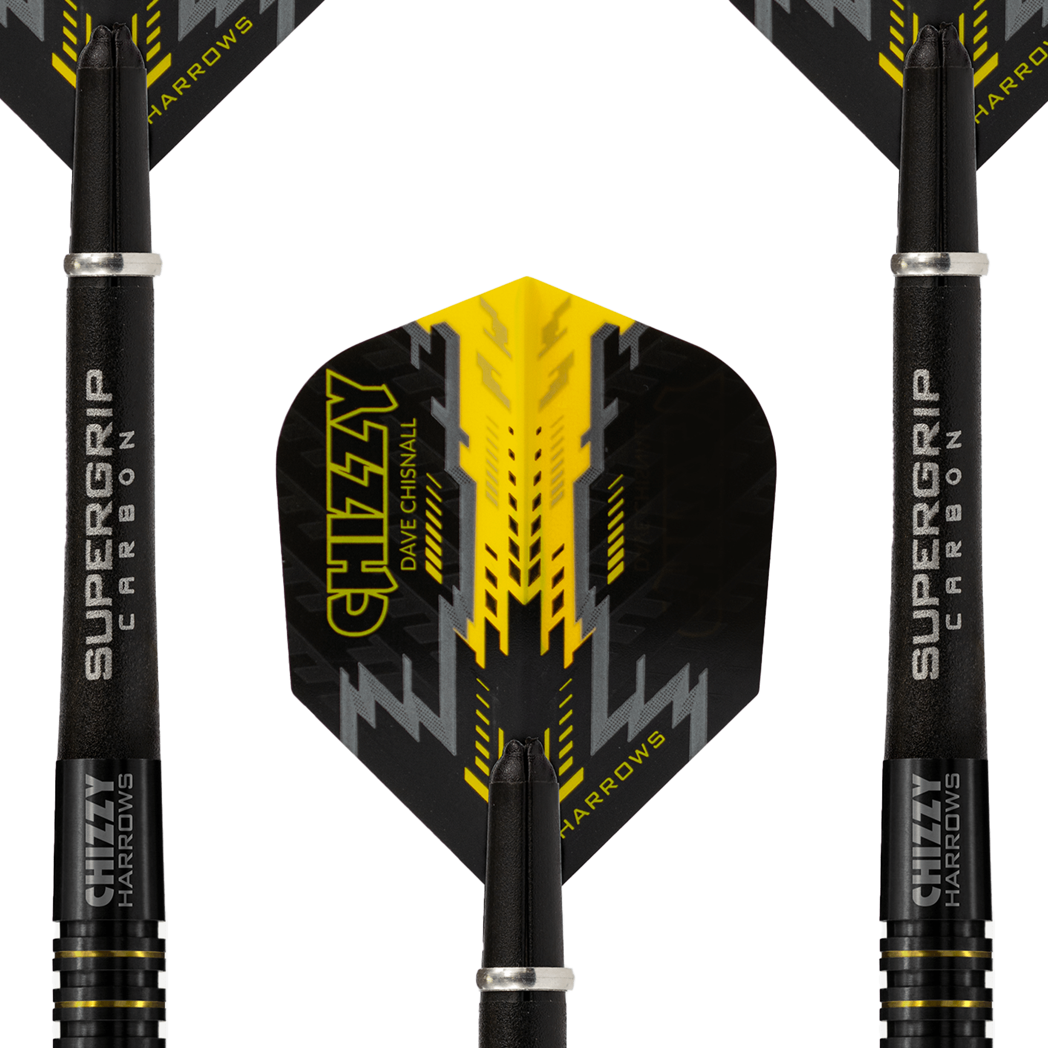 Harrows Chizzy Steel Tip Darts - 90% Tungsten - 21 Grams Darts