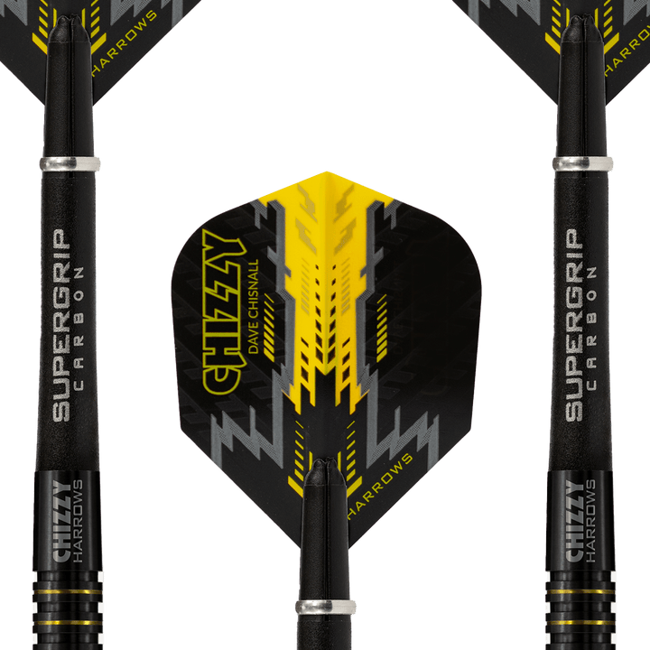 Harrows Chizzy Steel Tip Darts - 90% Tungsten - 21 Grams Darts