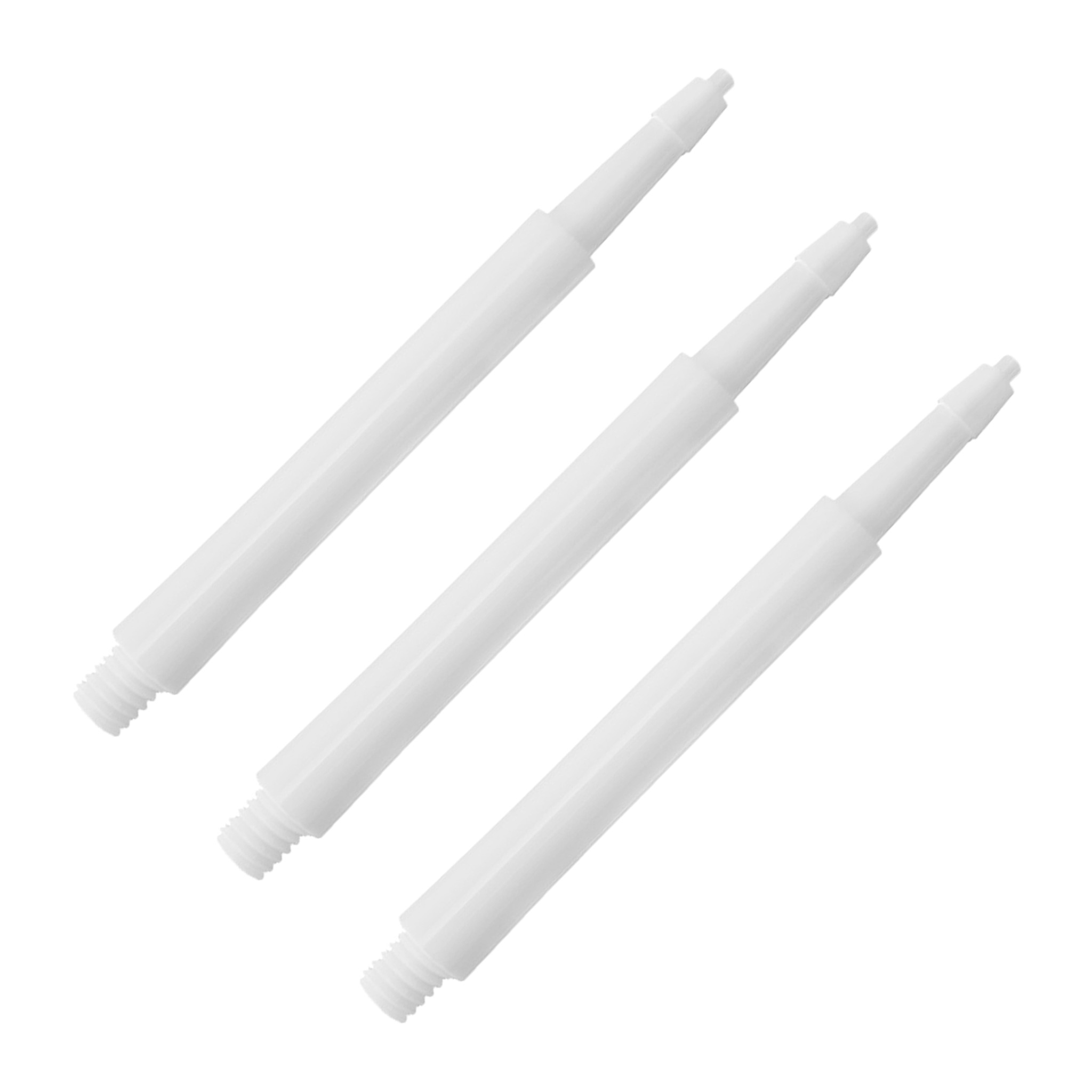 Harrows Clic - Polycarbonate Dart Shafts Medium (37mm) / White Shafts