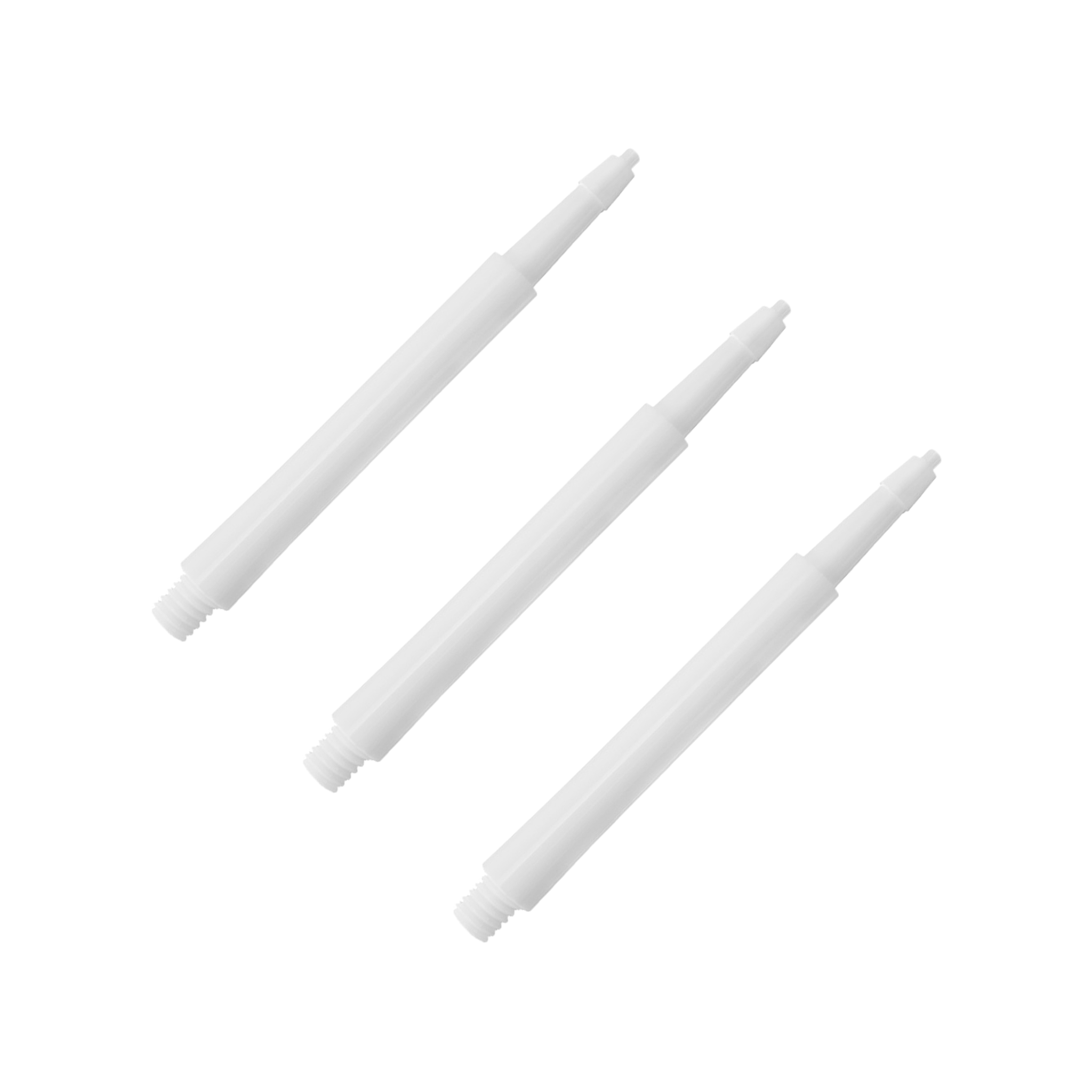 Harrows Clic - Polycarbonate Dart Shafts Short (23mm) / White Shafts