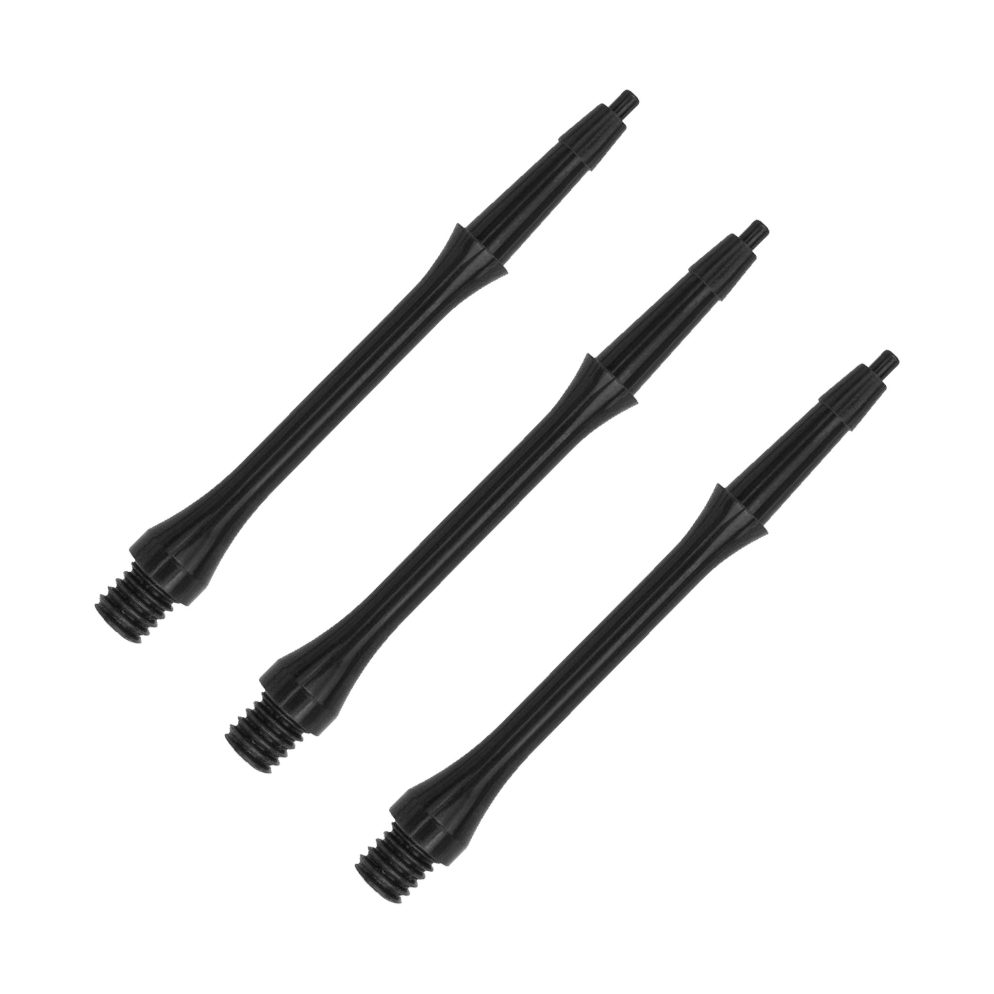 Harrows Clic - Polycarbonate Dart Shafts Slim / Midi (30mm) / Black Shafts