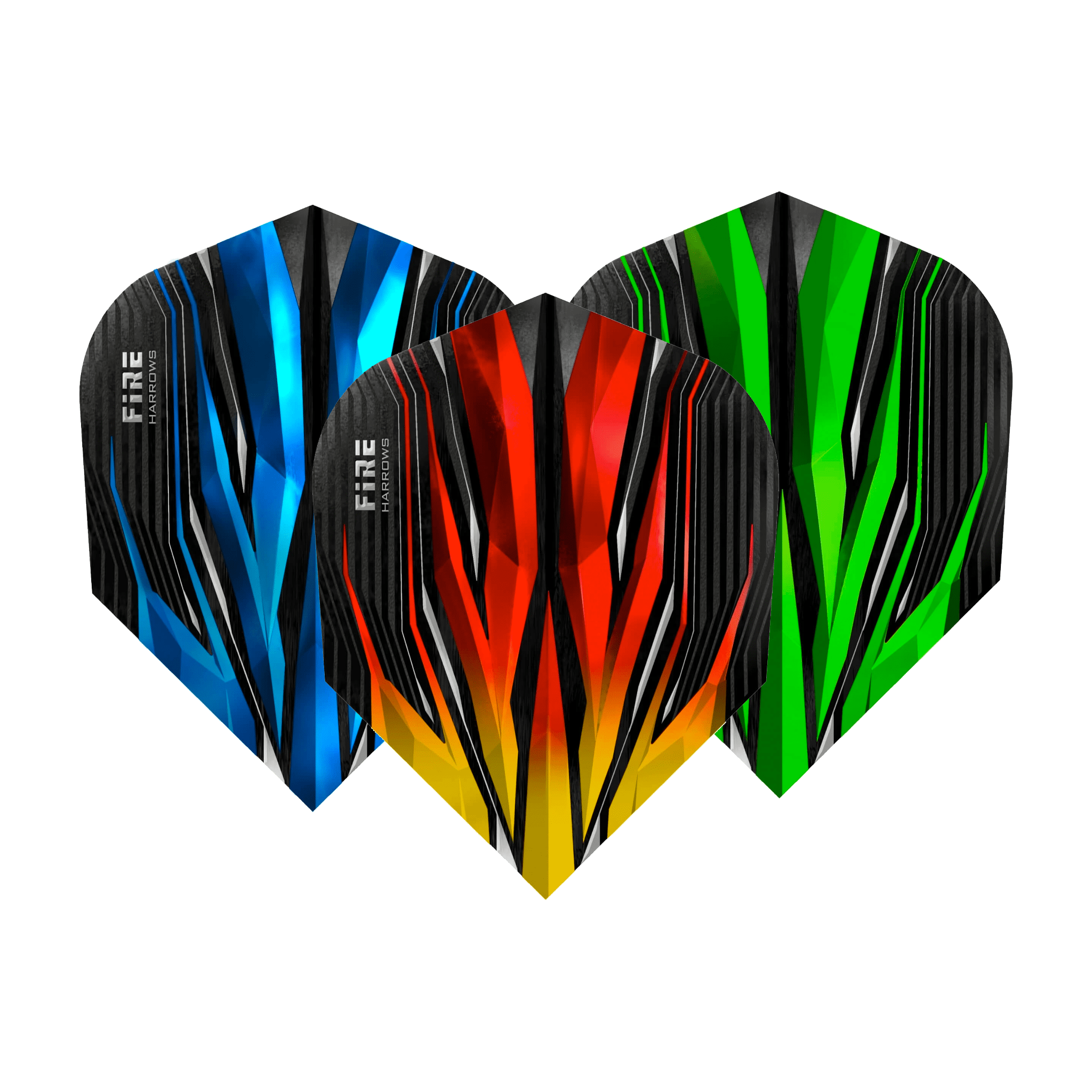 Harrows Fire Inferno No. 6 Standard Dart Flights Flights
