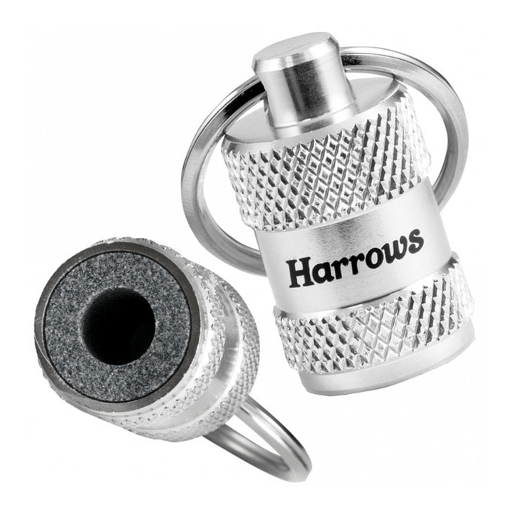 Harrows Harrows Aluminium Keyring Dart Sharpener Steel Accessories