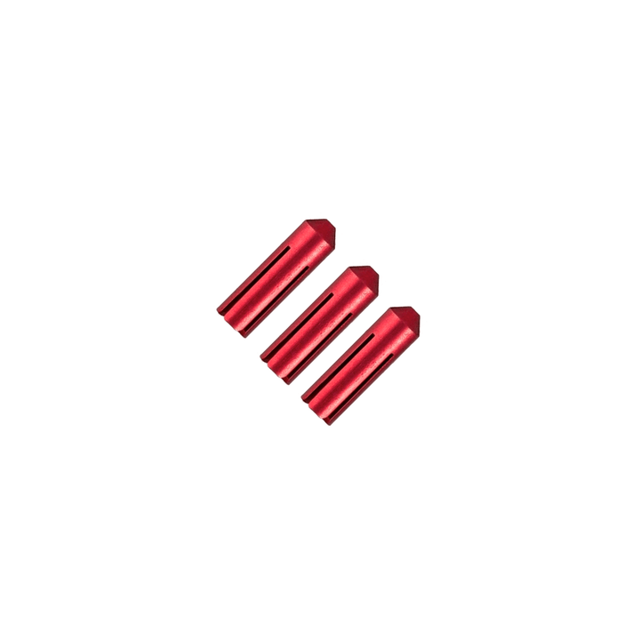 Harrows Harrows Natural Aluminium Flight Protectors Red Accessories