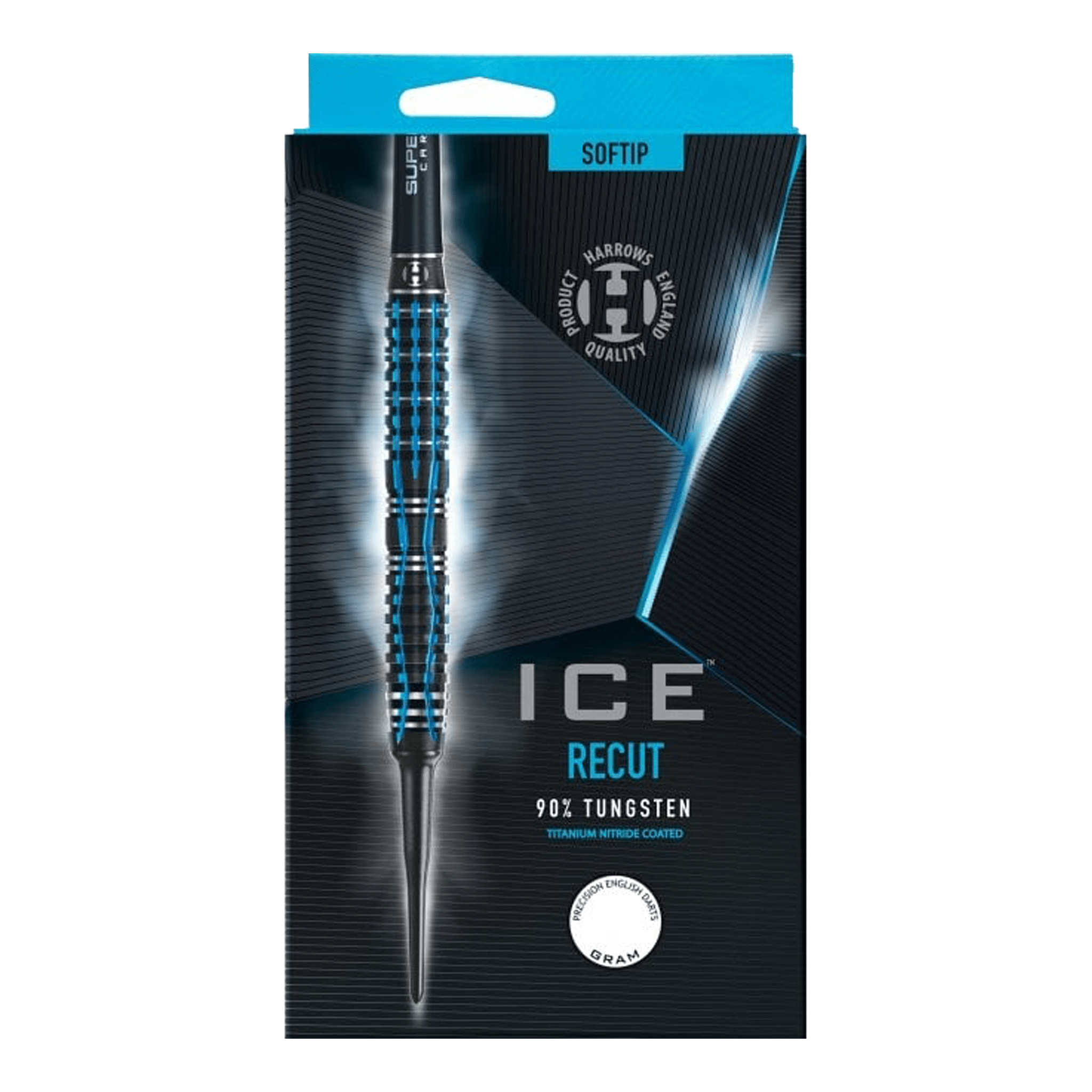 Harrows ICE Recut - 90% Tungsten Soft Tip Darts Darts