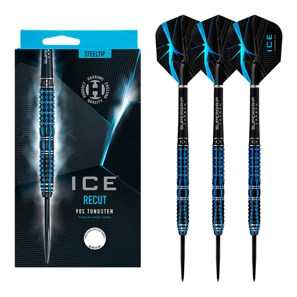 Harrows ICE Recut - 90% Tungsten Steel Tip Darts Darts