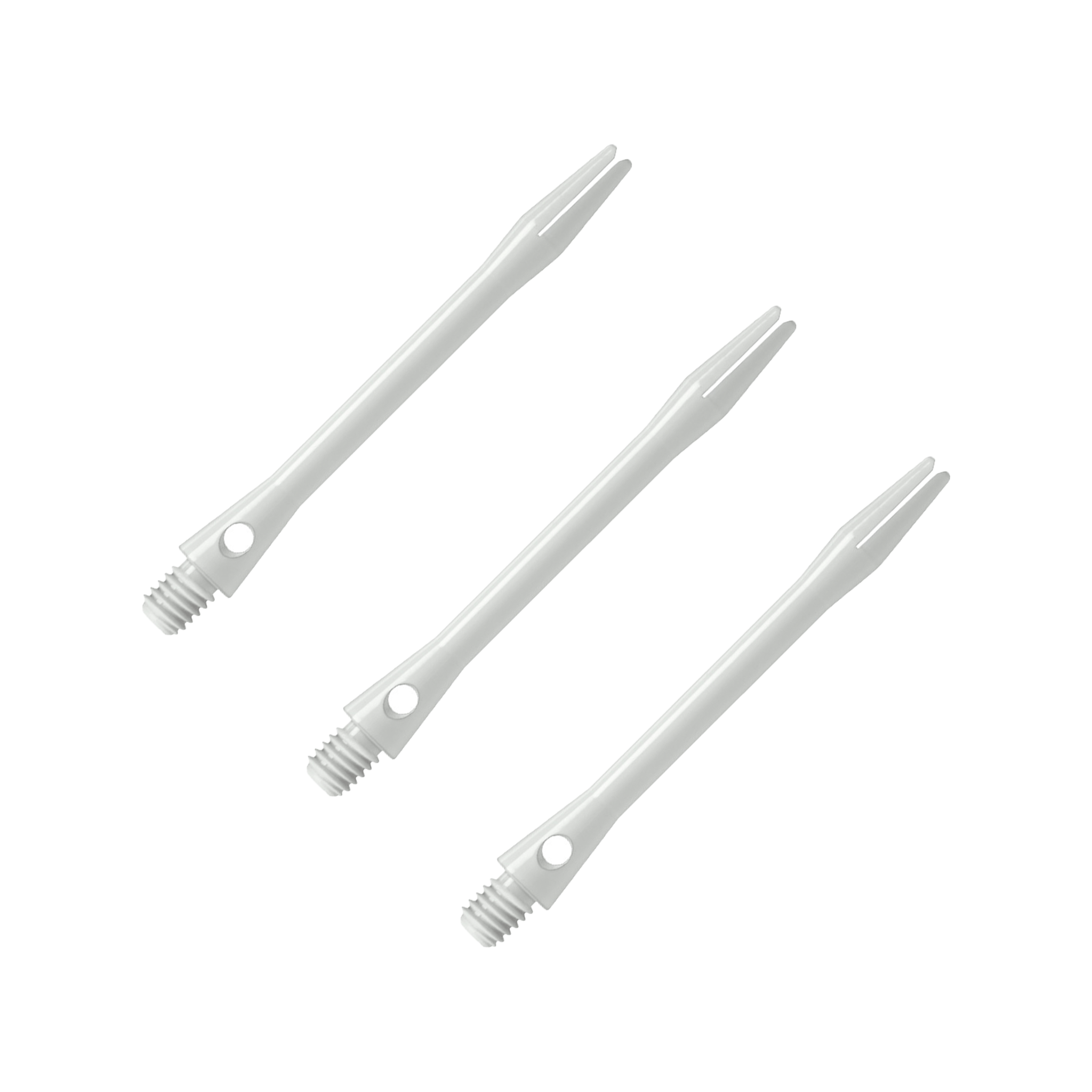 Harrows Keramic - Aerospare Alloy Dart Shafts Short (35mm) / White Shafts