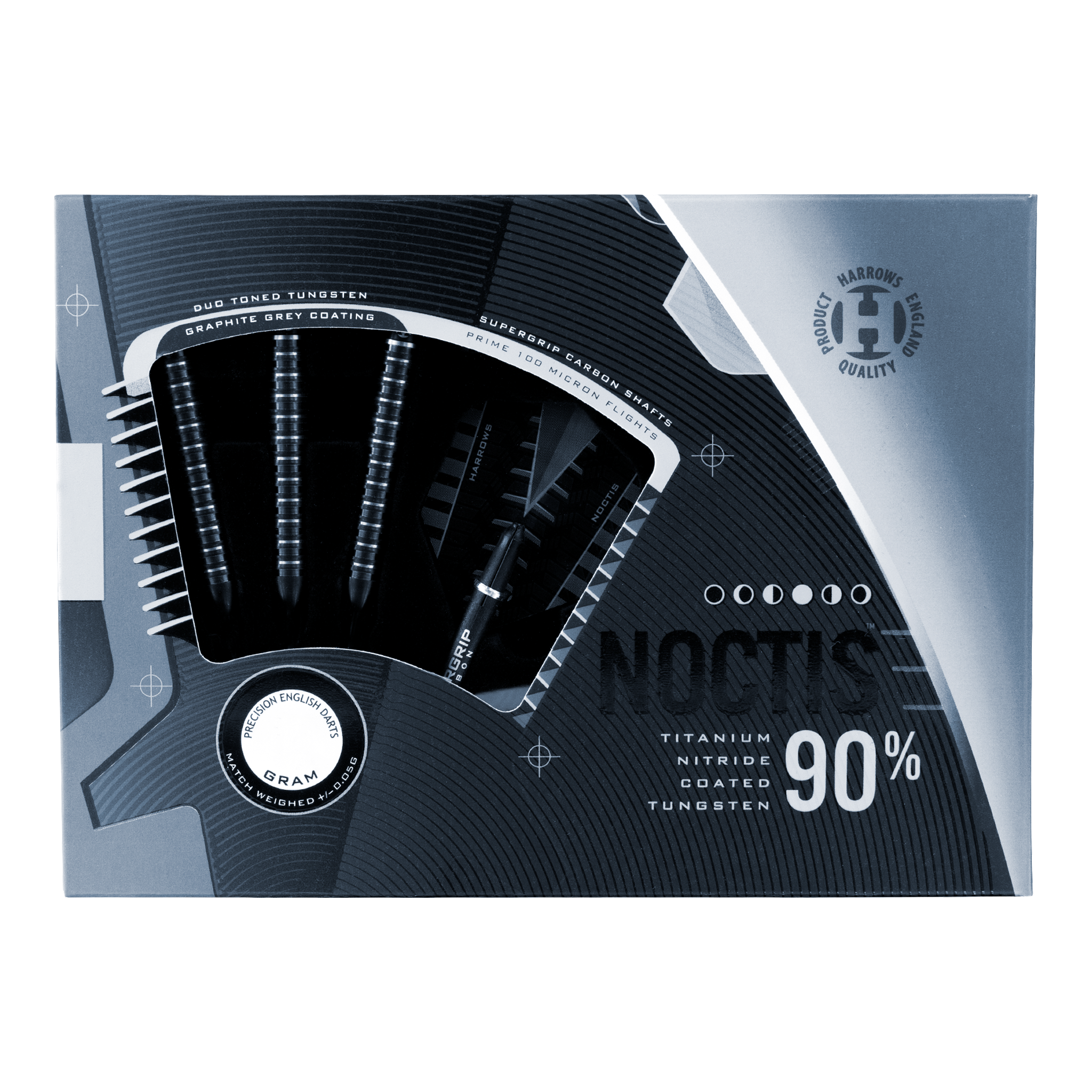 Harrows Noctis Bomb Barrel - 90% Tungsten Steel Tip Darts Darts
