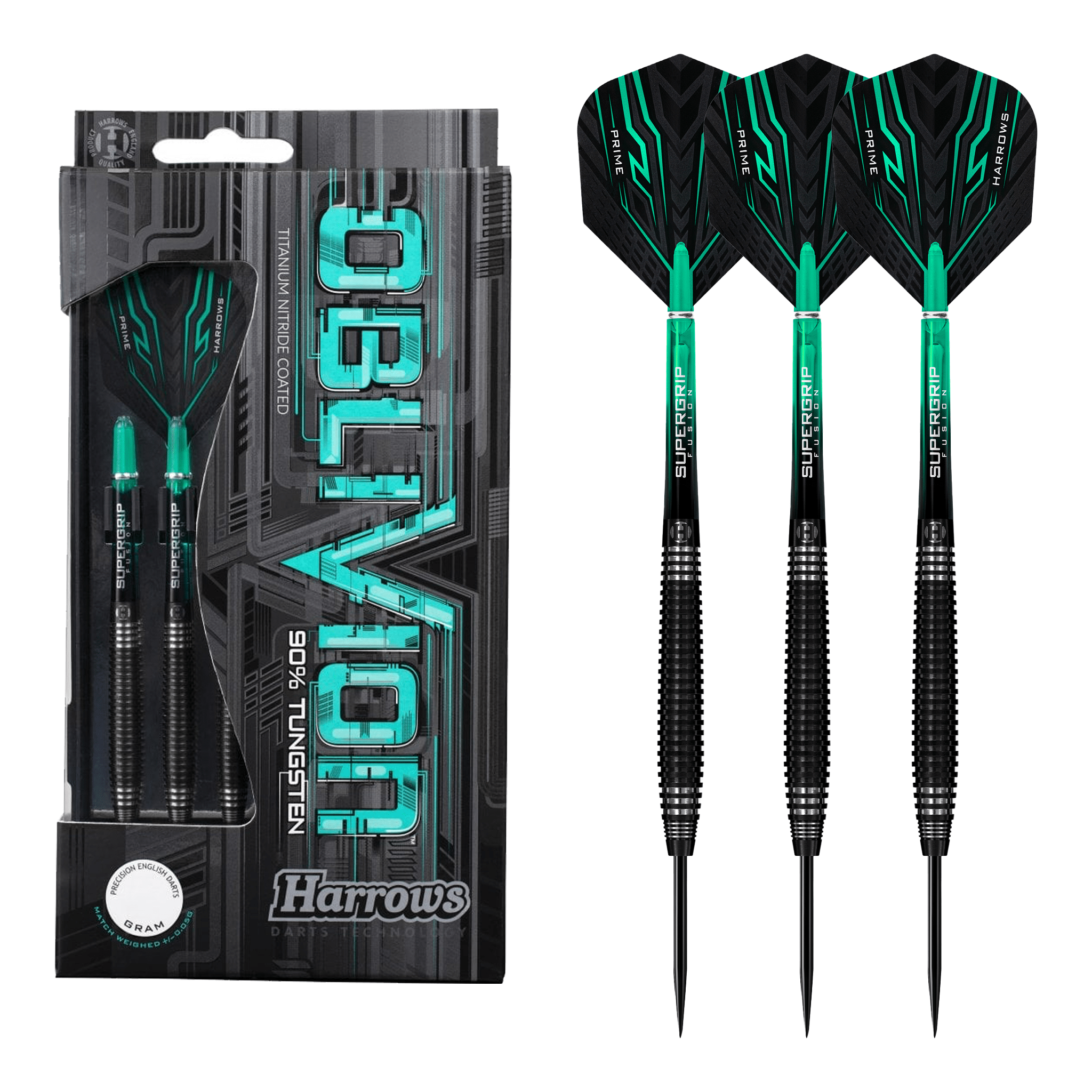 Harrows Oblivion Steel Tip Darts - 90% Tungsten - 21 Grams Darts