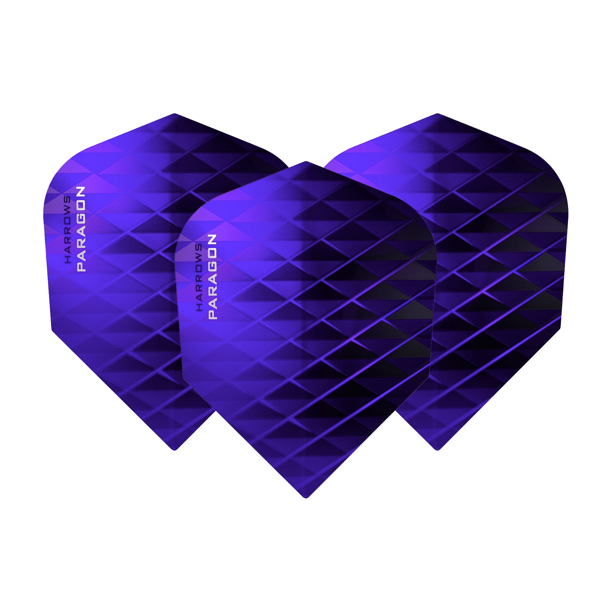 Harrows Paragon Standard Dart Flights Purple Flights