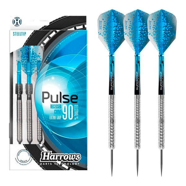 Harrows Pulse Steel Tip Darts - 90% Tungsten - 21 Grams Darts