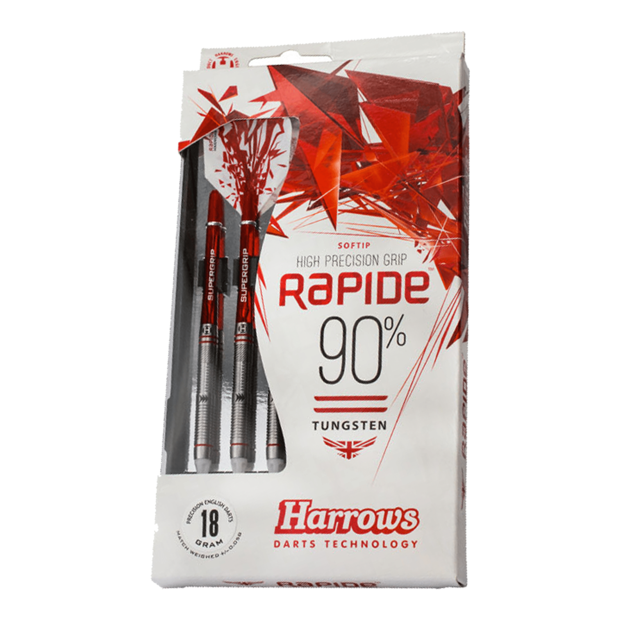 Harrows Rapide Style A Ringed Profile Barrel - 90% Tungsten Soft Tip Darts Darts