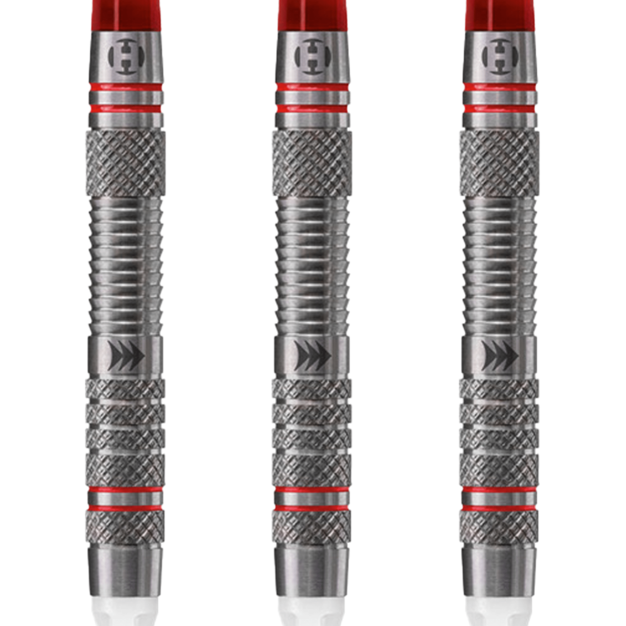 Harrows Rapide Style B-K Knurled Parallel Barrel - 90% Tungsten Soft Tip Darts Darts