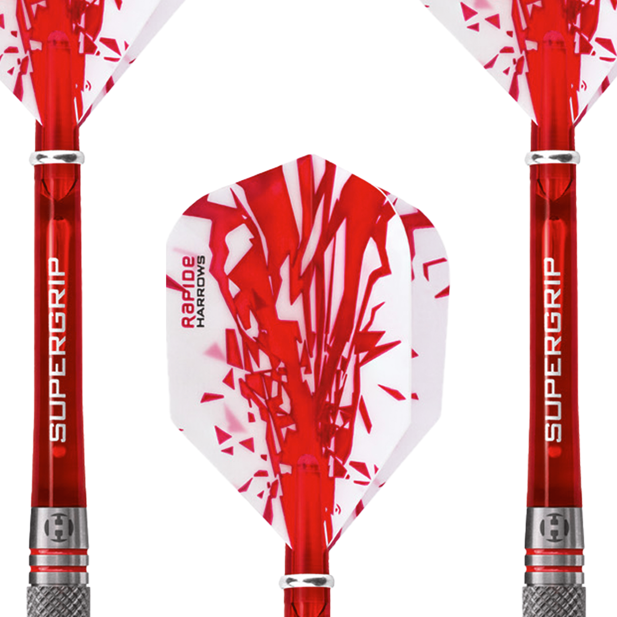 Harrows Rapide Style B-K Knurled Parallel Barrel - 90% Tungsten Soft Tip Darts Darts